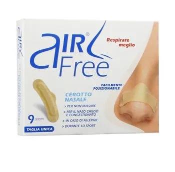 AirFree Cerotto Nasale Decongestionante 9 Pezzi