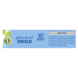 Gerblé Sans Sucres Ajoutés Gâteau Fourré Chocolat 150g