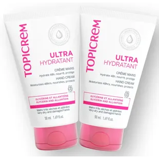 Topicrem UH Ultra-Moisturizing Hand Cream 2x50 ml