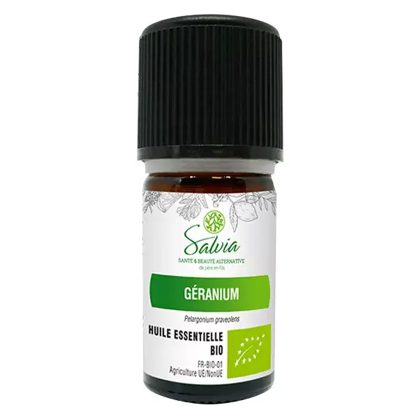 Salvia Organic Essential Oil Geranium 5ml