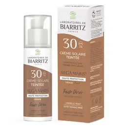 Laboratoires de Biarritz Soins Solaires Crème Teintée SPF30 Beige Bio 50ml