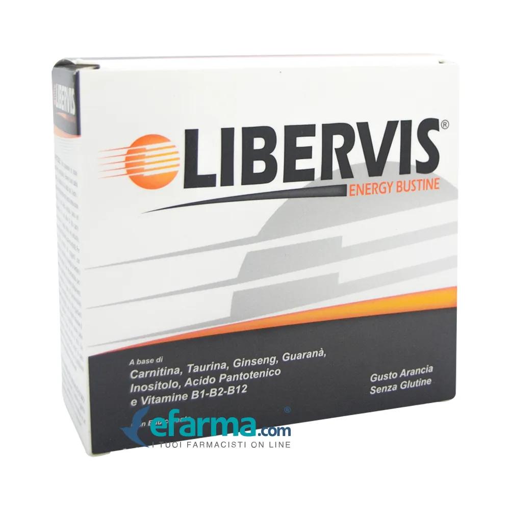 Libervis Energy Arancia Integratore 20 Bustine