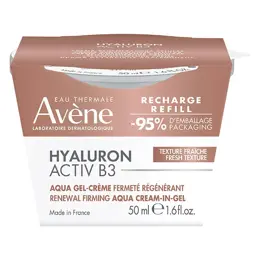 Avène Hyaluron Activ B3 Jour Aqua GelCrème Régénération Cellulaire 50ml Recharge