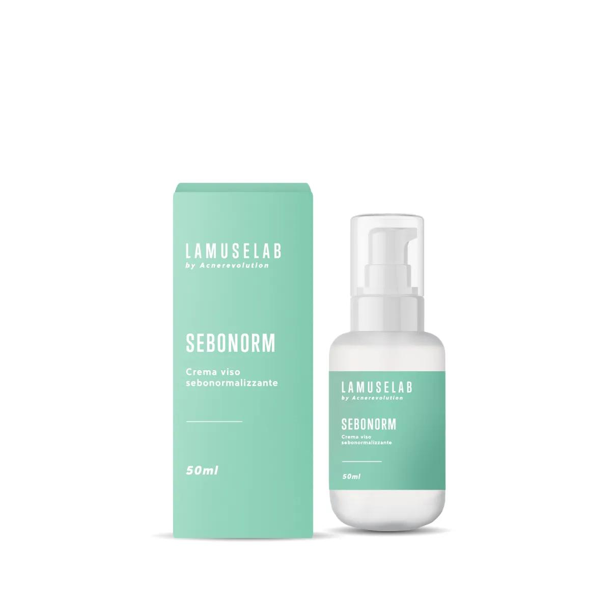 LAMUSELAB Sebonorm Crema Sebonormalizzante Viso 50 ml