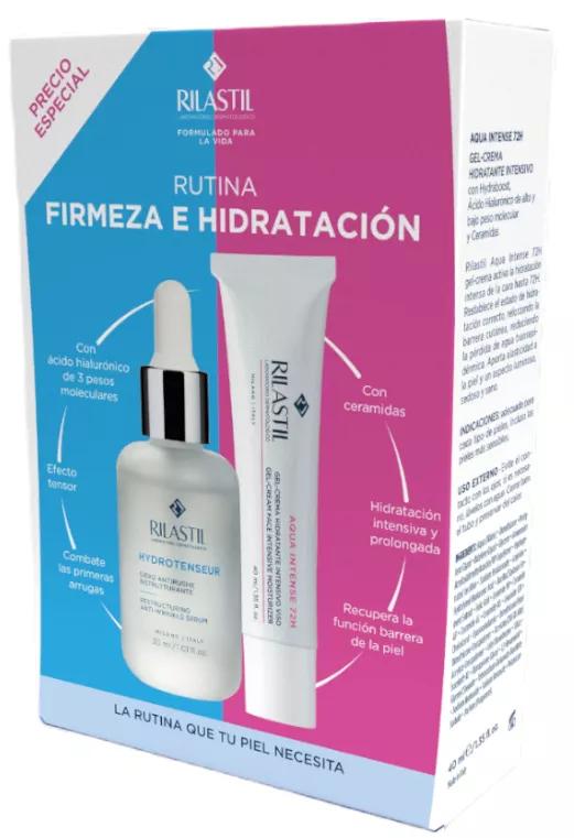 Rilastil Aqua Intense Crème Gel 72u 40 ml + Hydrotenseur Serum 30 ml