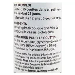 Oemine Macérât Glycériné Cassis Bio 30ml