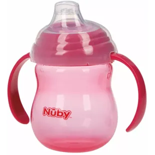 Nûby Anti-druppel Mokhandvatten +6m 270 ml Roze