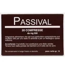 Passival Integratore Rilassante 20 Compresse