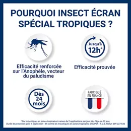 Insect Ecran Anti-Moustiques Spray Spécial Tropiques 75ml