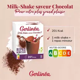 Gerlinéa Repas Minceur Milk-Shake Chocolat 150g