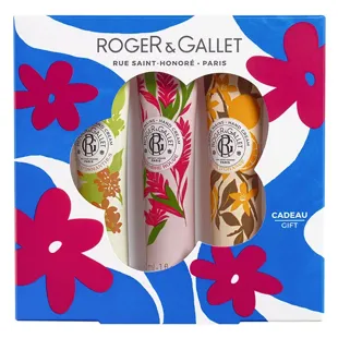 Roger & Gallet Trio Gift Set di creme mani benefiche da 30 ml