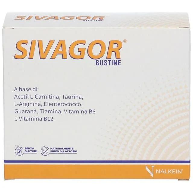 Sivagor Complemento Alimentare per Stanchezza e Affaticamento 18 Bustine