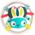 Hochet de dentition Miniland Spider 0-6m