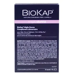 Biokap Traitement Anti-Chute pour Femme 60 capsules