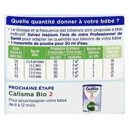 Gallia Calisma Bio 1er Age 800g