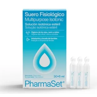 Pharmaset fysiologische zoutoplossing 30 x 5 ml