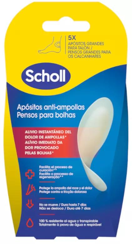 Scholl Apósitos Anti Ampollas Grandes 5 uds