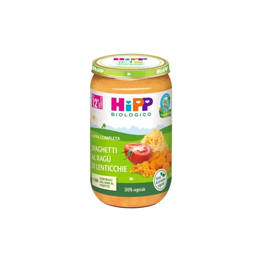 Hipp Bio Pappe Pronte Spaghetti Al Ragù Di Lenticchie 250 G