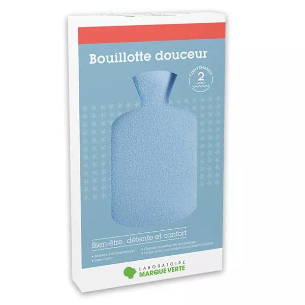 Marque Verte Soft Blue Hot-water bottle 2 Litres