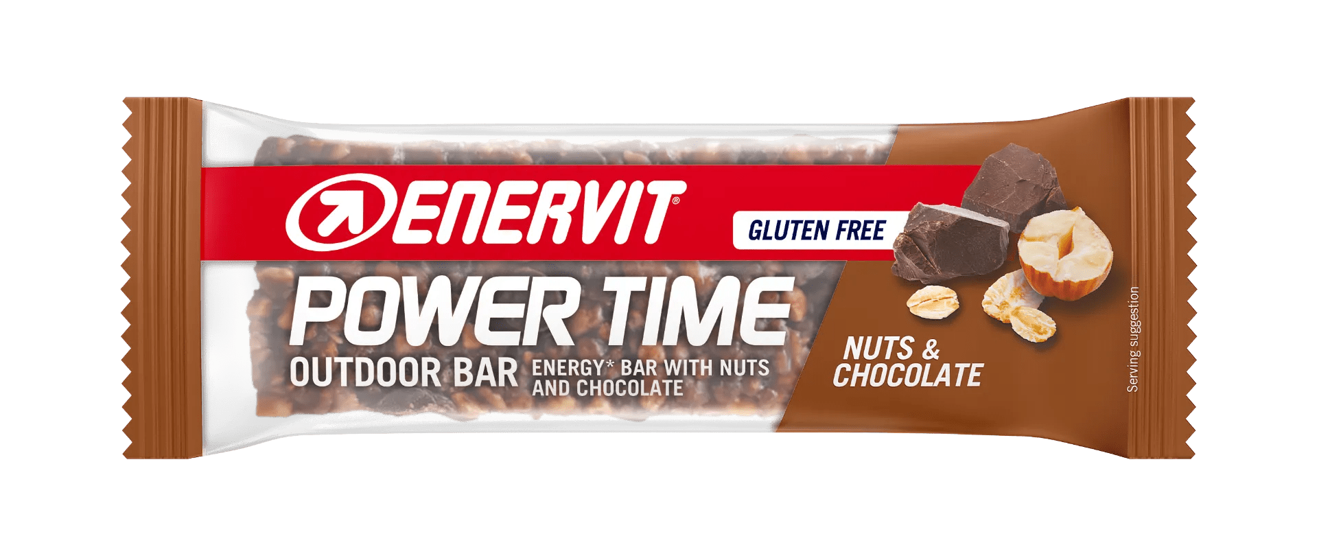 Enervit Power Time Barretta Energetica Nocciole e Cioccolato 30 g