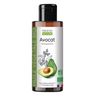 Olio vegetale di avocado biologico per aromaterapia Propos' Nature 100ml