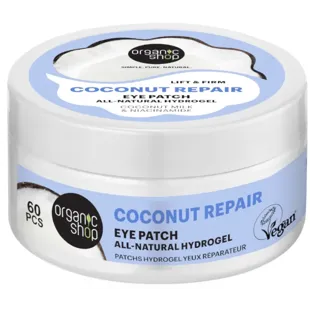 Organic Shop Coconut Repair Firming Eye Patches 60 units