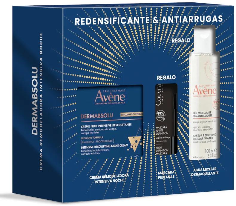 Avène DermAbsolu Nachtcreme 40 ml + Mizellenwasser 100 ml + Mascara