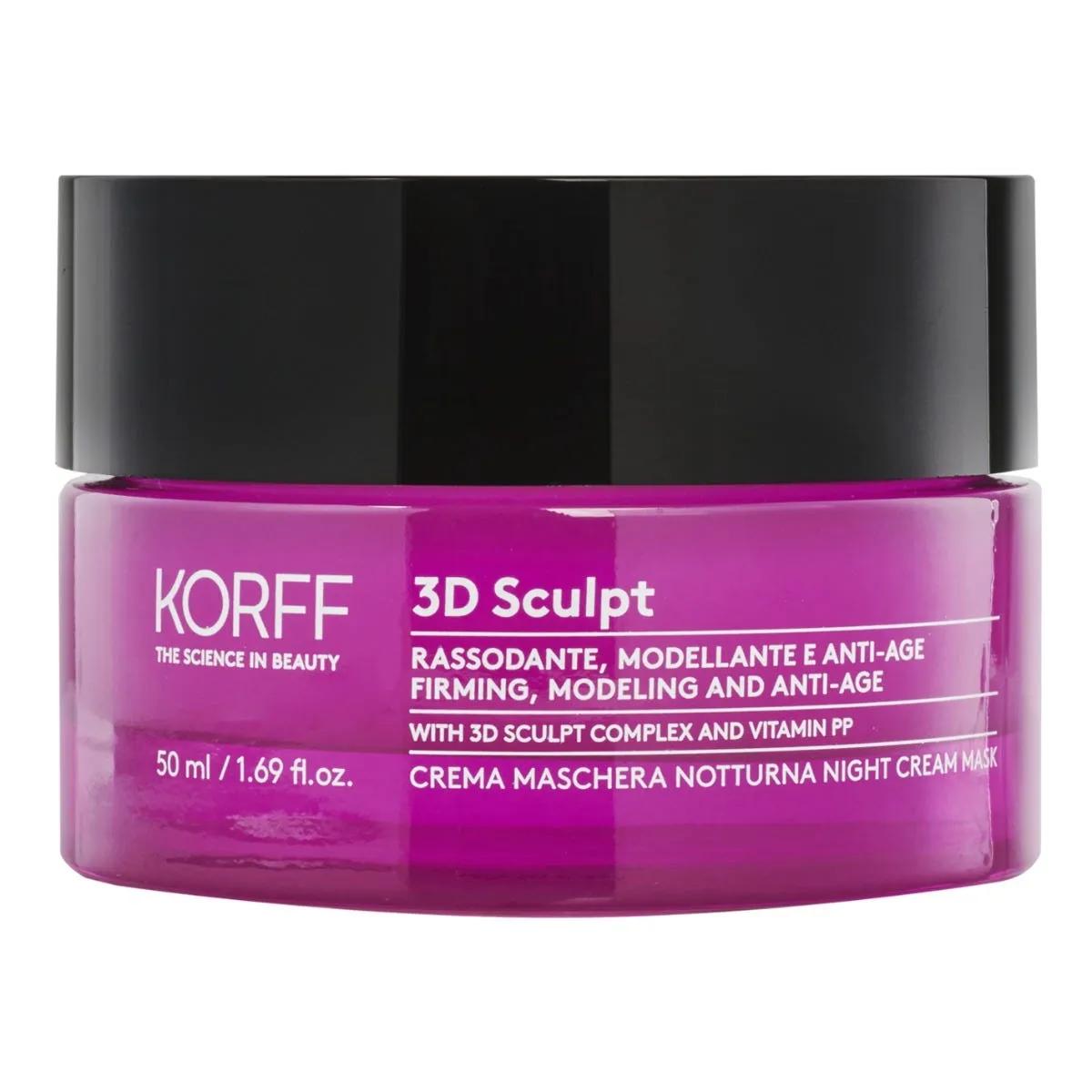 Korff 3D Sculpt Maschera Notte Rassodante 50 ml