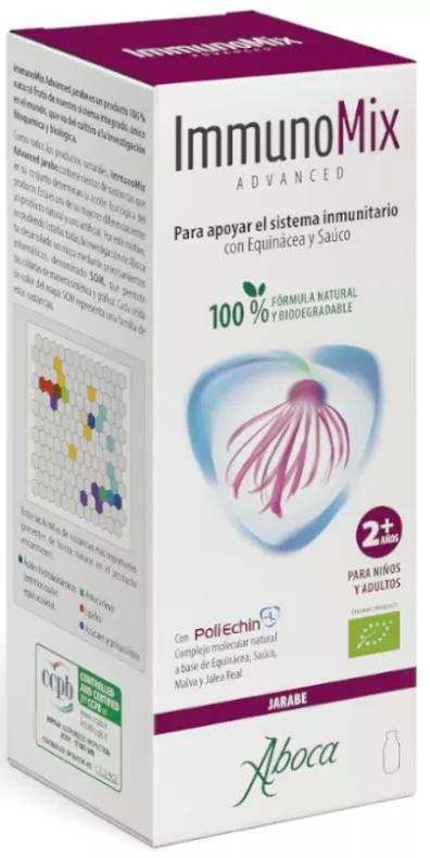 Aboca ImmunoMix Sciroppo Sistema Immunitario Avanzato +2 Anni 210 gr