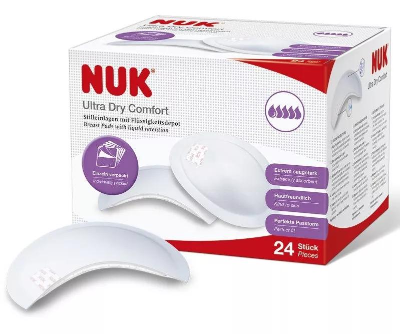 Nuk Ultra Dry Discos Lactância Protetores 24 Unidades
