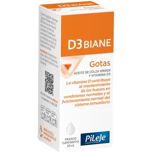 Vitamin D3 Biane 20 ml Pileje