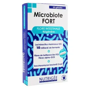 Nutrigée Microbiote Fort Flora Intestinale 30 pillole