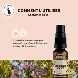 Biofloral Confiance En Soi Spray Bio Demeter Spray Emotions 20 Ml