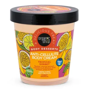 Organic Shop Anti-Cellulite Body Cream Tropical Sorbet 450 ml