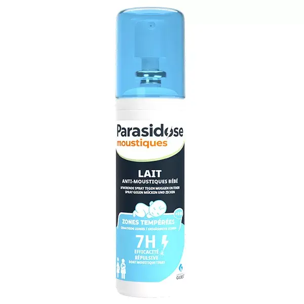 Parasidose Lait Anti-Moustiques Bébé +0m Spray 100ml