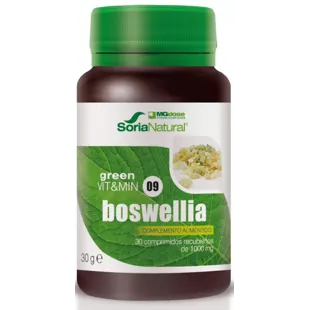 Soria Natural Green vit&min 09 Boswellia 30 Tablets