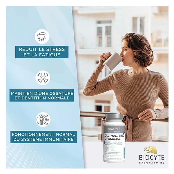 Biocyte Cal Mag Zn Liposomal 60 comprimidos