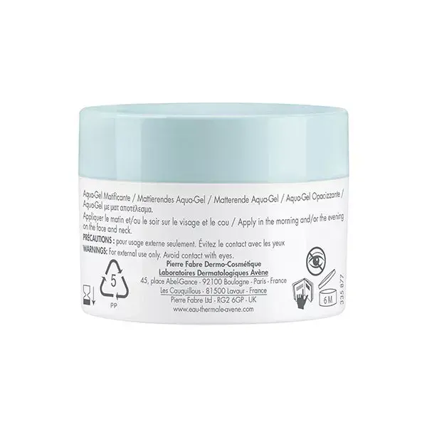 Avene Cleanance Aqua-Gel Matifiant 50ml