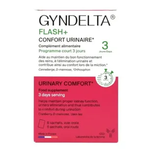 Gyndelta Flash Comfort Urinario Trattamento d'Attacco 10 Capsule