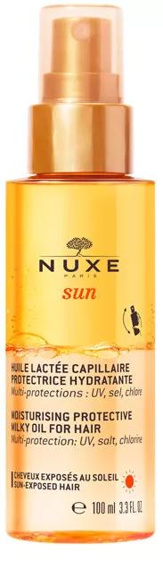 Nuxe Sun Aceite-Leche Capilar Protector Hidratante 100 ml