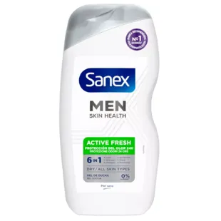 Sanex Men Skin Health Active Fresh Gel de Ducha Hombre 475 ml
