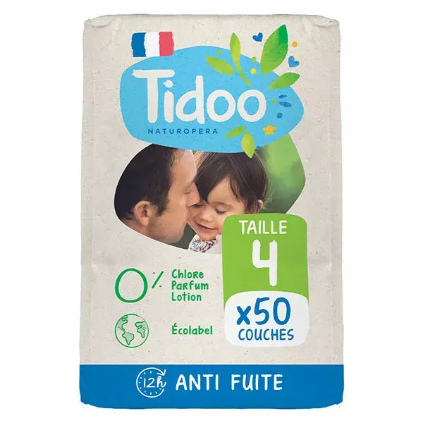 Tidoo Night 1 Day Nappies (7 - 18kg)  x50
