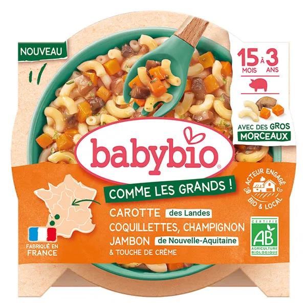 Petit Pot Babybio Chili Végétal - Dès 12 Mois - Bio - Carotte, Maïs, Haricots Rouges - 230g