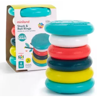Rolo de Anéis Empilháveis Miniland +6m