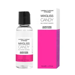 Mixgliss 2 en 1 Lubrifiant et Massage Silicone Candy Sucre d'Orge 50ml