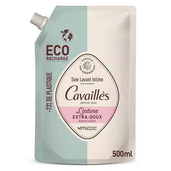 Rogé Cavailles Eco-refill intimate hygiene extra gentle 500ml