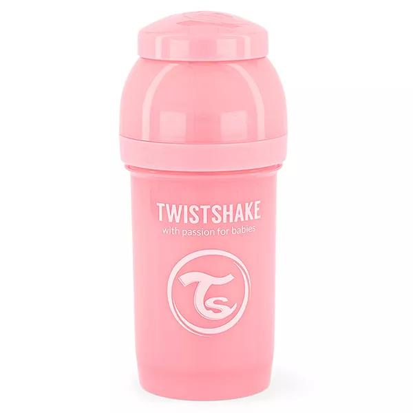 Twistshake Biberón Anticólico Rosa Pastel +0m 180ml