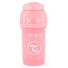 Twistshake Biberon Anti-Colique Rose Pastel +0m 180ml