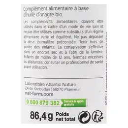 Nat & Form Bio Onagre Vitamine E 120 capsules