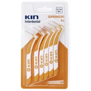 Kin Supermicro Interdental Brushes 6 Units 0.7 mm